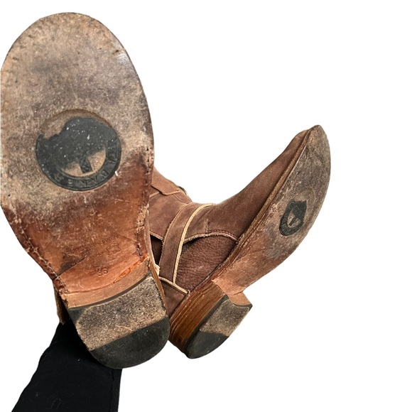 FIORENTINI + BAKER Eternity Leather Moto Buckle Boots - Picture 10 of 14